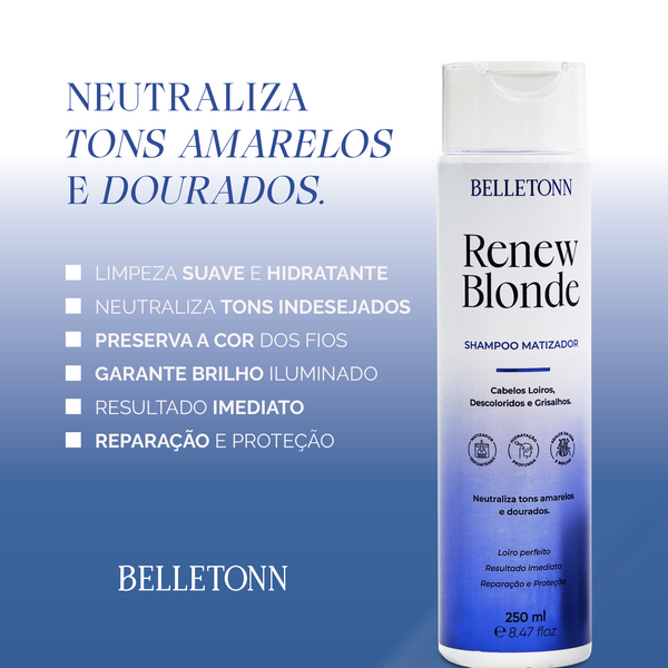 Kit Renew Blonde Grupo Vip - Belletonn Cosméticos