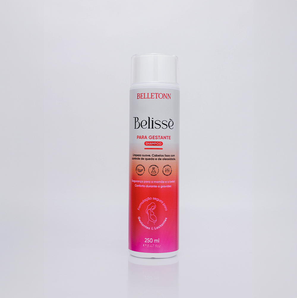 Shampoo Belissè Gestante 250ml - Belletonn Cosméticos