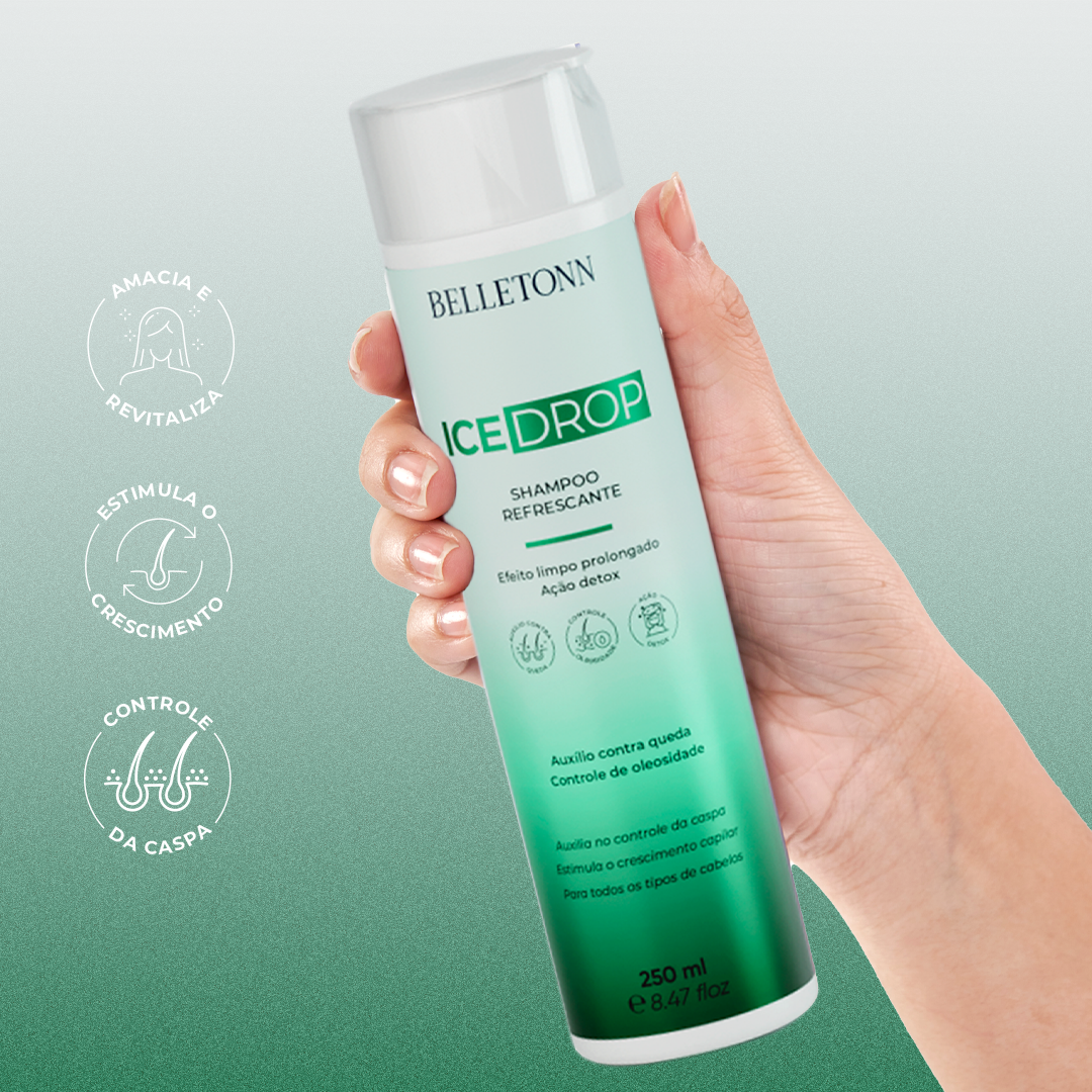 Shampoo Ice Drop 250ml - Belletonn Cosméticos