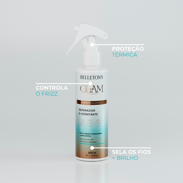 Duo Spray Brilho e Nutrição - Belletonn Cosméticos