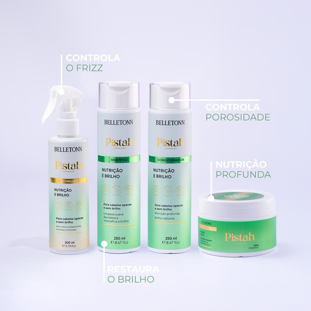 Kit Pistah Nutrição & Brilho