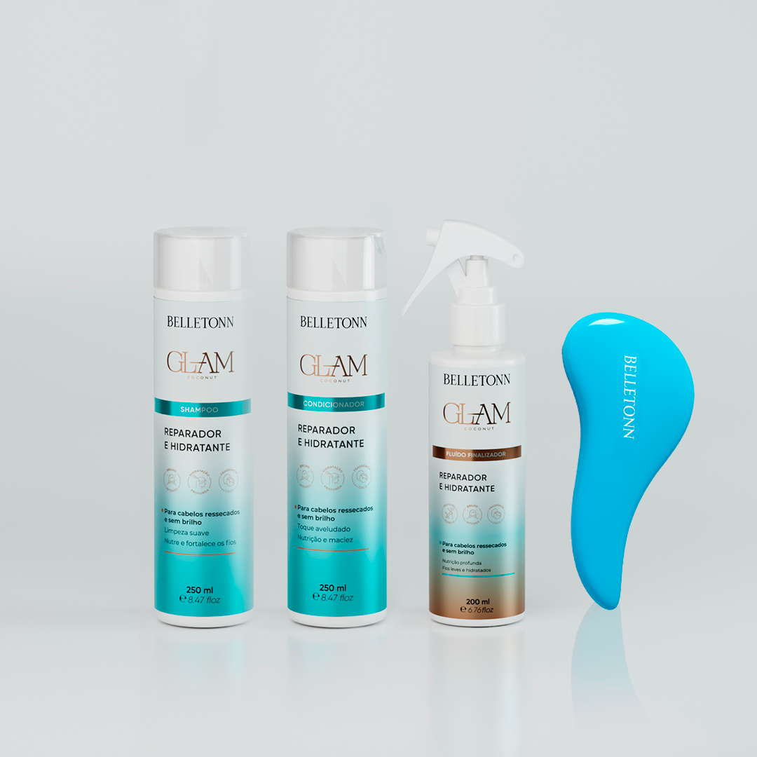 Kit Glam Uso Diário + Escova