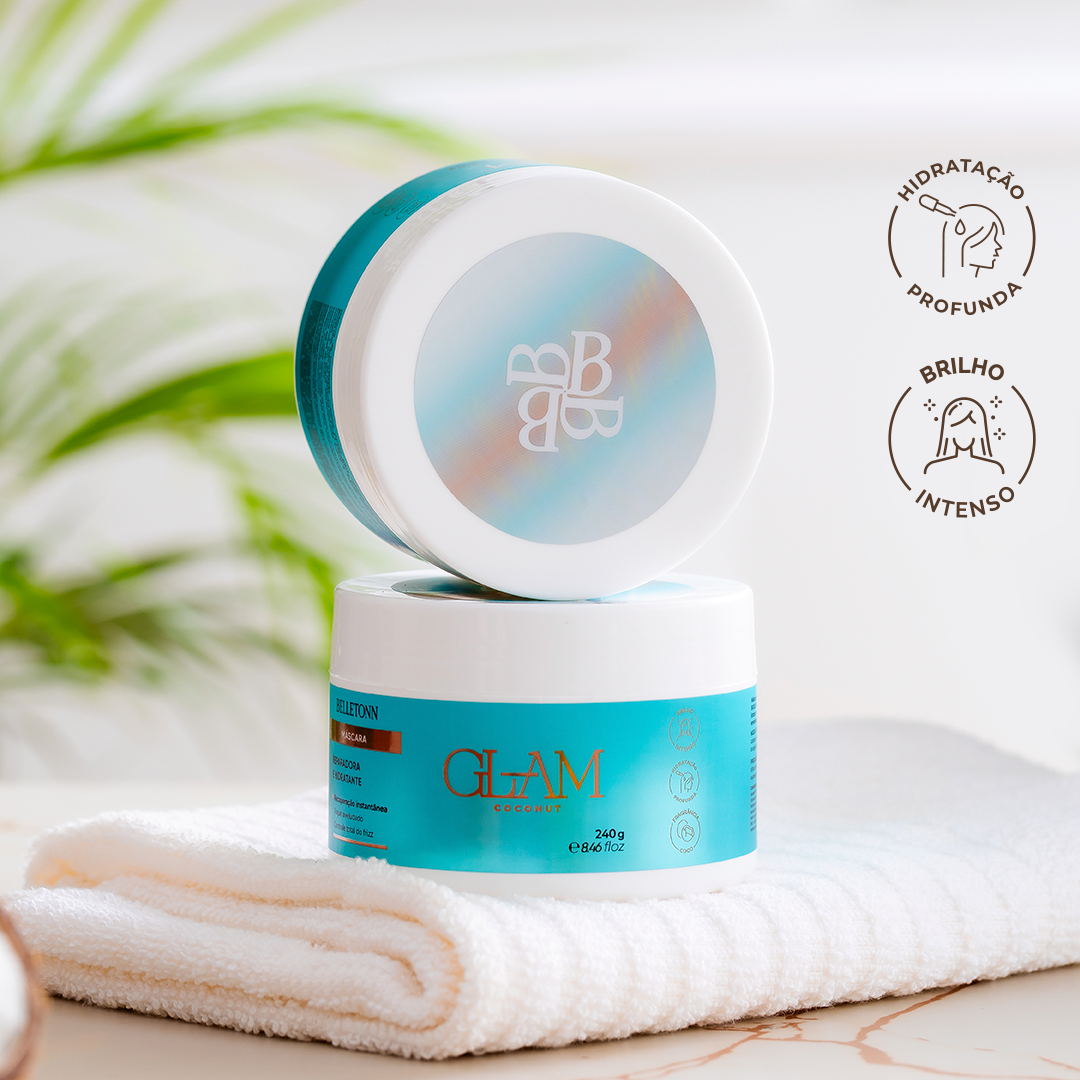 Máscara Glam Coconut Grupo Vip - Belletonn Cosméticos