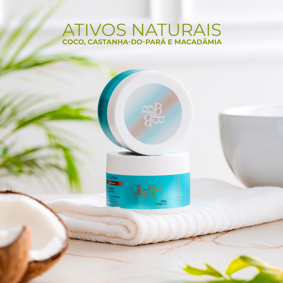 Duo Máscaras Hidratação e Nutrição - Belletonn Cosméticos