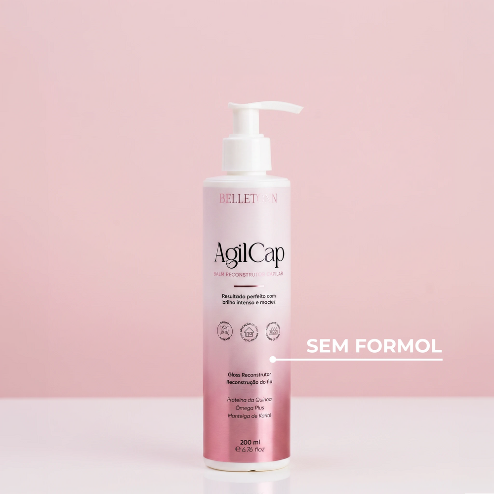 AgilCap Progressiva Vegana 200ml (Sem Formol)