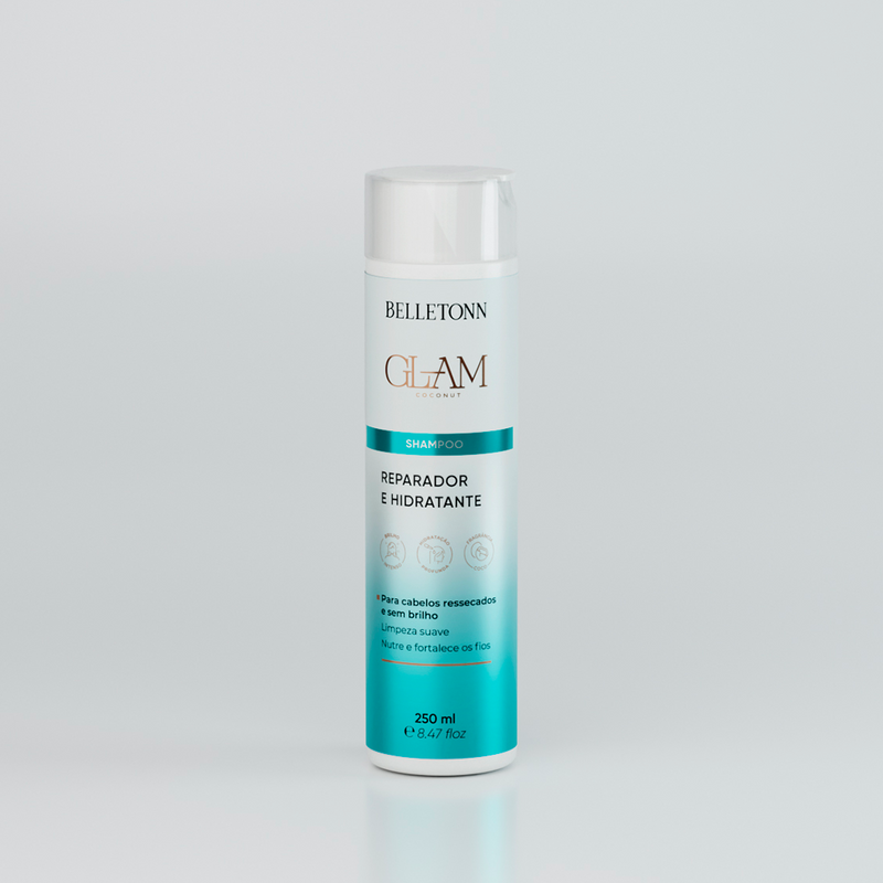 Shampoo Glam Coconut - Belletonn Cosméticos
